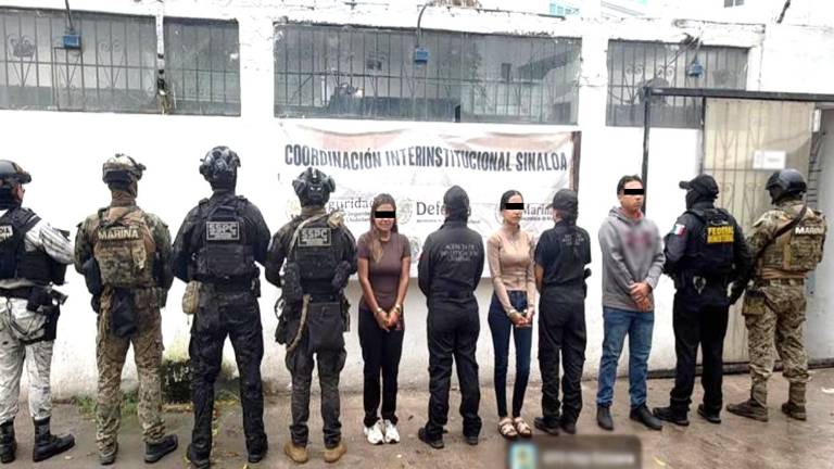 Tres personas quedaron a disposición de las autoridades tras una movilización de fuerzas federales.