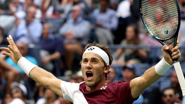 Casper Ruud aspira a la gloria en Nueva York.