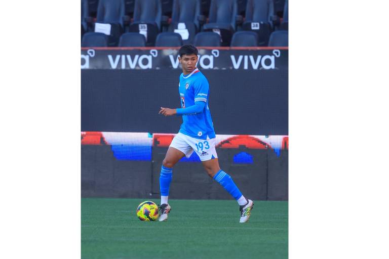 Sinaloense Jaziel Mendoza da el salto a la Liga MX con Cruz Azul