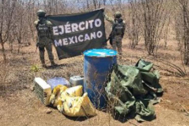 Desmantelan 16 laboratorios de droga en Culiacán, Cosalá y Elota