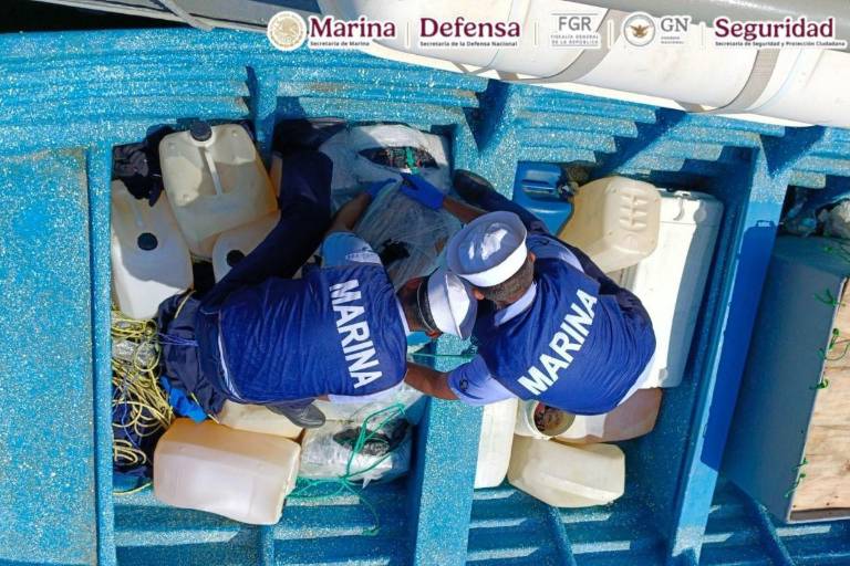 Aseguran más de media tonelada de cocaína en costas de Oaxaca