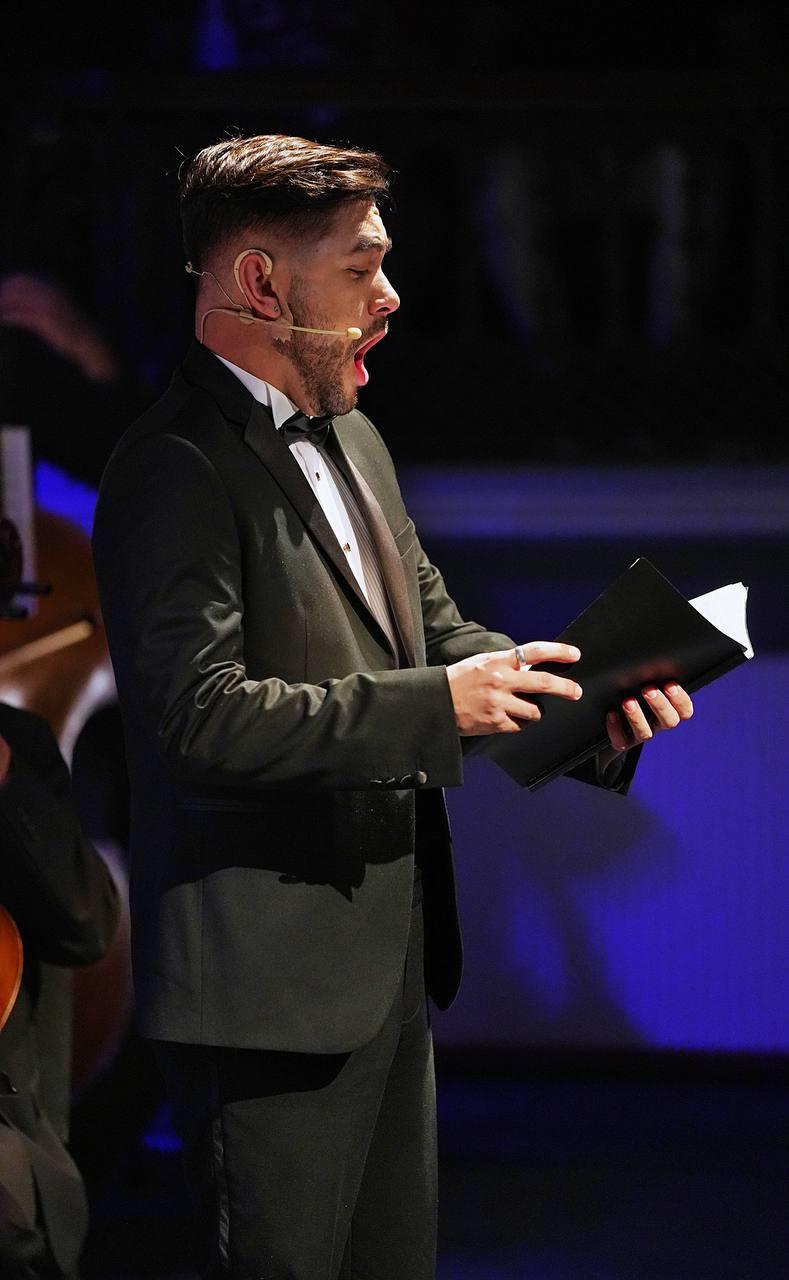 $!El tenor Eduardo Tapia.