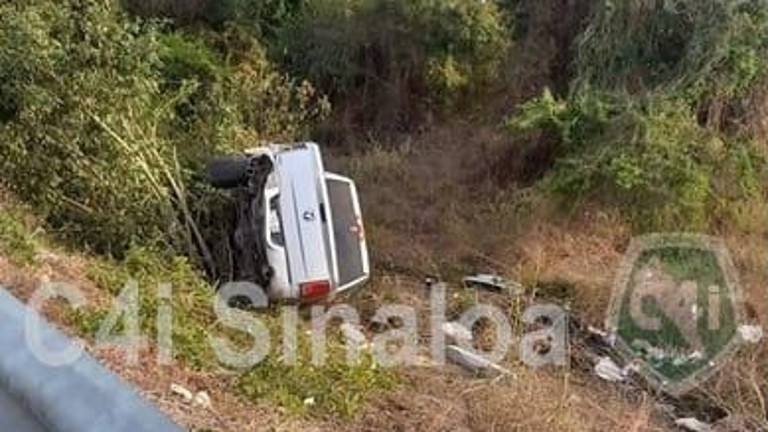 El incidente ocurrió específicamente en la zona de El Salado, comunidad perteneciente al municipio de Culiacán.