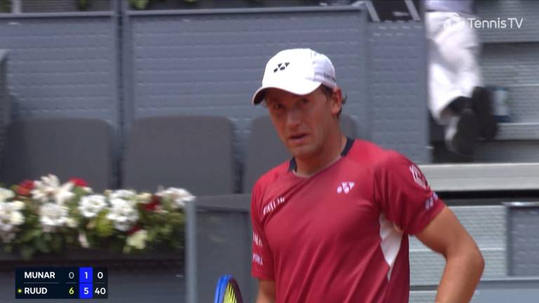 Casper Ruud superó su duelo de segunda ronda y ahora se medirá a Alejandro Davidovich.