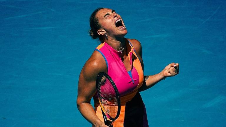 Sabalenka resiste la adversidad.
