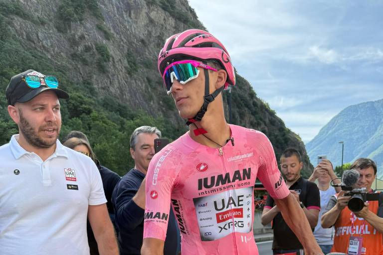 Isaac del Toro, la revelación mexicana en el Giro de Italia, sueña con Los Ángeles 2028