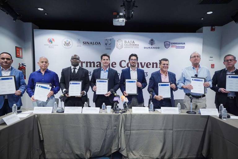 Estados del Noroeste firman convenio de colaboración con la American Chamber of México