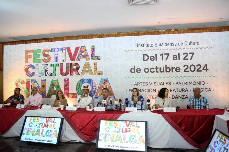 Con artes escénicas, plásticas, literarias y formativas llega el Festival Cultural Sinaloa 2024
