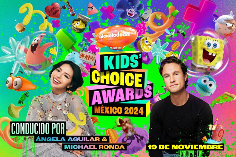 Ángela Aguilar y Michael Ronda dirigirán los Kids’ Choice Awards México