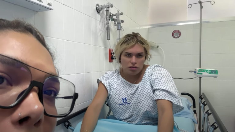 Wendy Guevara es hospitalizada.