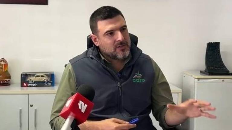 Enrique Riveros Echavarría, aspirante a presidir la CAADES, destacó en entrevista su propuesta para fortalecer la agricultura comercial en Sinaloa.