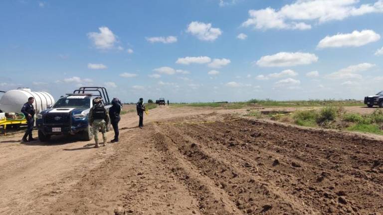 El cadáver fue encontrado este jueves en un canal de riego de la sindicatura de Villa Juárez, Navolato.