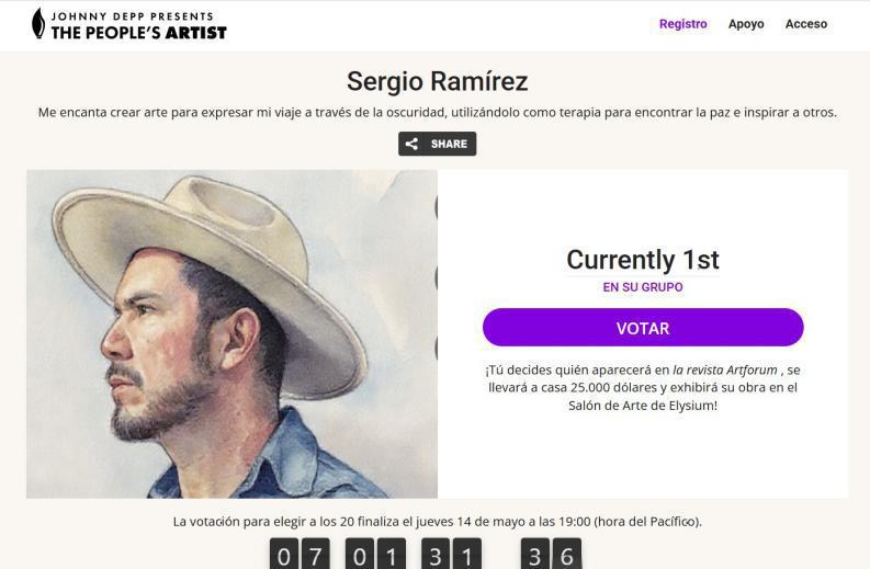 $!Esta es la página en la que deben votar.