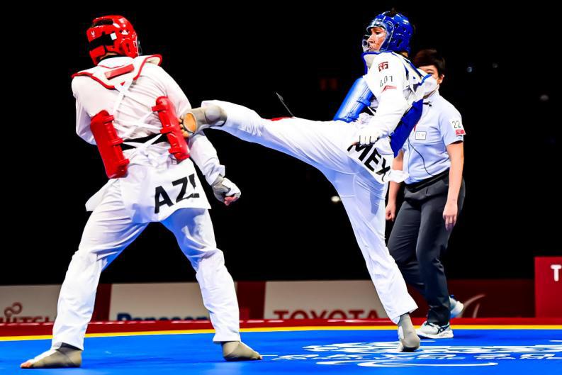 $!¡Juan Diego García es de oro! El sinaloense conquista el título del taekwondo en su debut en los Paralímpicos
