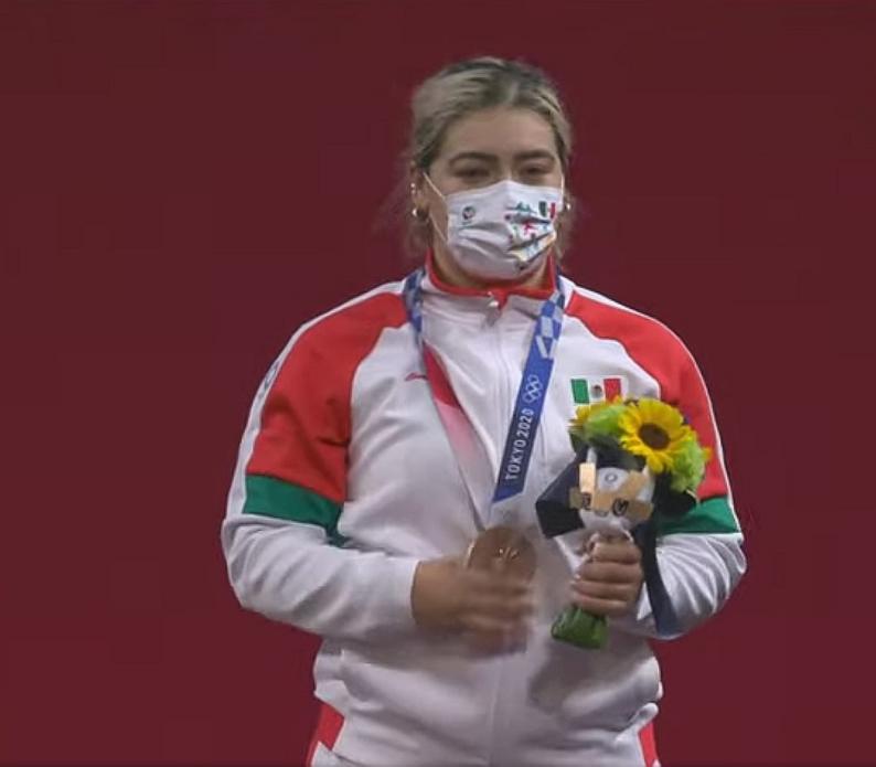 $!¡Aremi Fuentes levanta el tercer bronce para México en Tokio 2020!