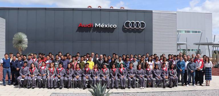 Los trabajadores sindicalizados de la planta de Audi México en Puebla entraron en huelga a partir de este miércoles.