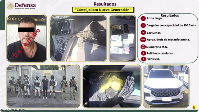 $!Captura de ‘El Jardinero’ desestabiliza estructura del CJNG, afirman Marina y SSPC