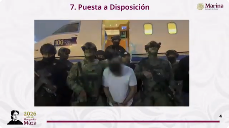 $!Captura de ‘El Jardinero’ desestabiliza estructura del CJNG, afirman Marina y SSPC