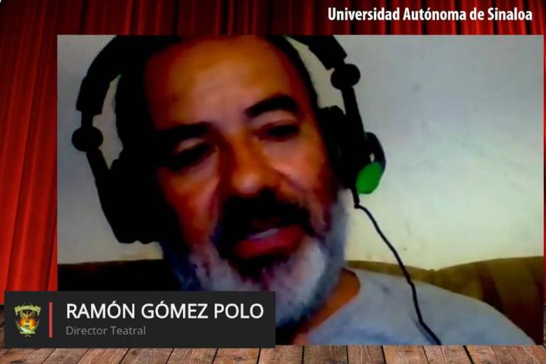 Gente de teatro, charla con Ramón Gómez Polo en UniversArte