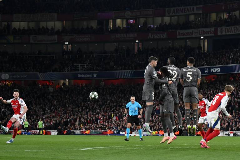 Arsenal e Inter llevan contra las cuerdas a dos ogros de la Champions
