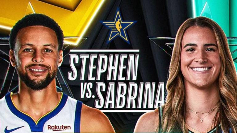 Stephen Curry y Sabrina Ionescu se enfrentarán en el concurso de triples.