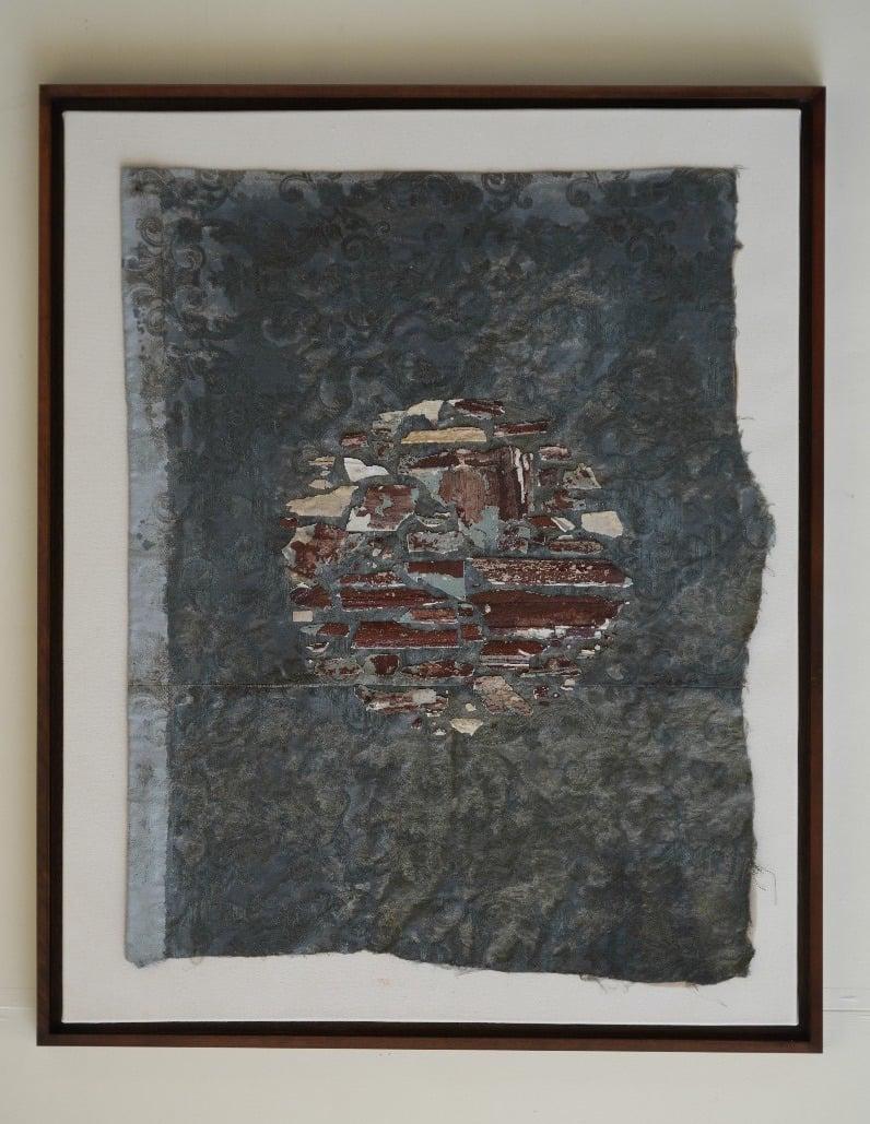 $!Tercer lugar; la obra “Global 2020” de Luis Rochín.