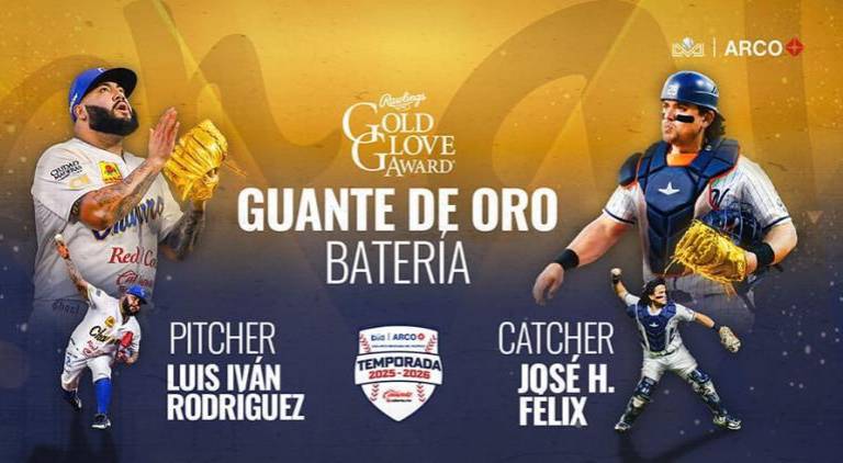 Los galardonados con el Guante de Oro.
