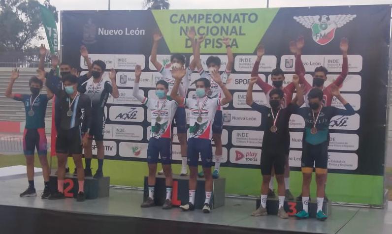$!Sinaloa conquista seis medallas en Nacional de Ciclismo de Pista