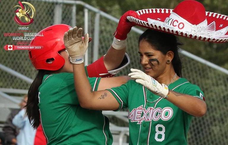 México logra un histórico primer triunfo en Mundial Femenil de Beisbol