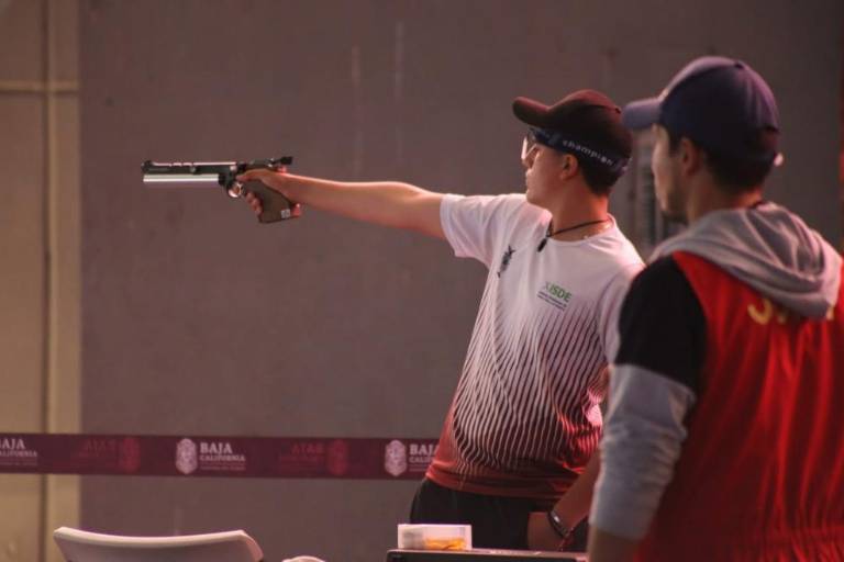 Javier Ayala apunta el oro para Sinaloa en tiro deportivo de los Juegos Nacionales Conade 2022