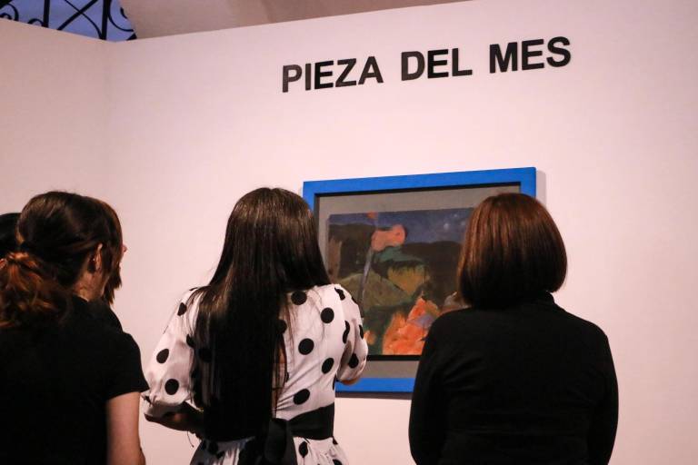 Presentan Paisaje de Michoacán como Pieza del Mes en el MASIN