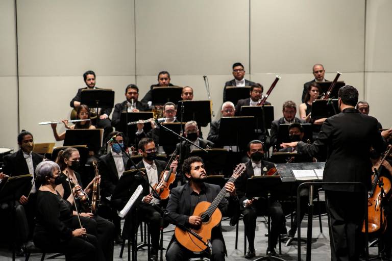 Gian Marco Ciampa y Abel García Ayala comparten su música con la OSSLA