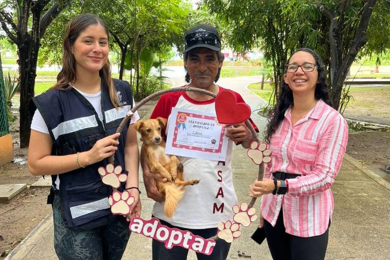 Un gato y un perrito hallan un nuevo hogar en la octava jornada de ‘Huellitas del Bienestar’