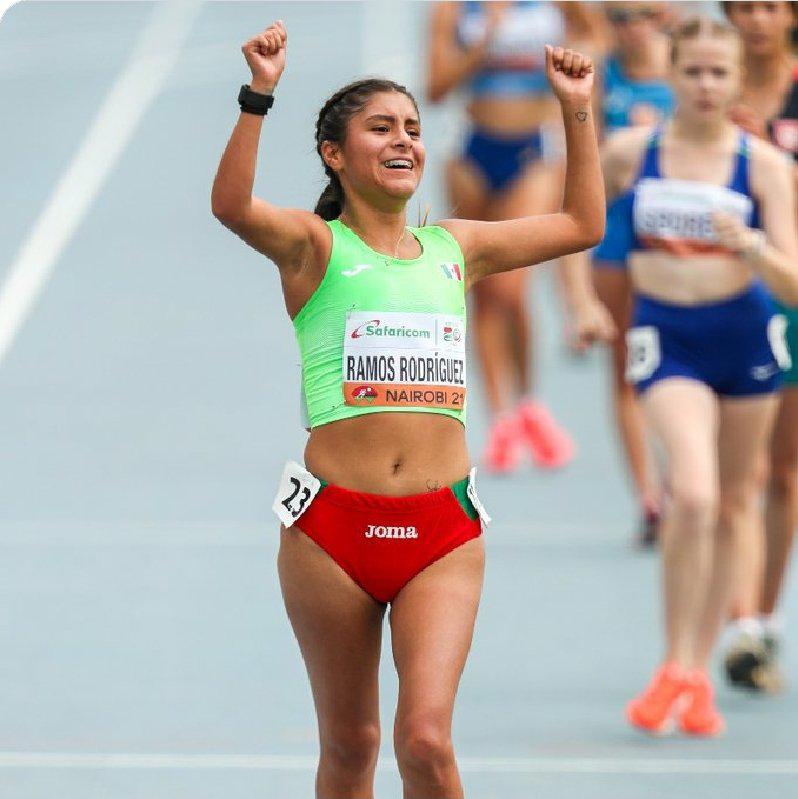 $!Mexicana Sofía Ramos es campeona mundial Sub 20 en los 10 mil metros marcha