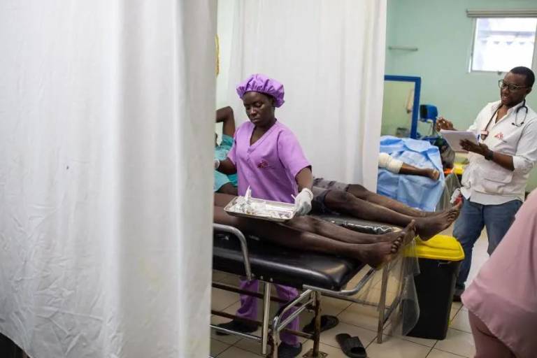 Médicos Sin Fronteras intensifica actividades médicas en capital de Haití