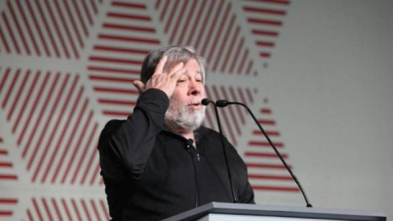 Steve Wozniak, en su participación en el Tianguis Turístico de 2018, en Mazatlán.