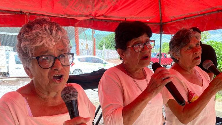 Canto y baile fue parte delos festejos por el Día del abuelo en Rosario.