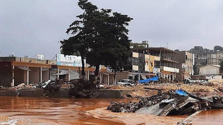 Las inundaciones han afectado a las regiones del noreste de Libia.