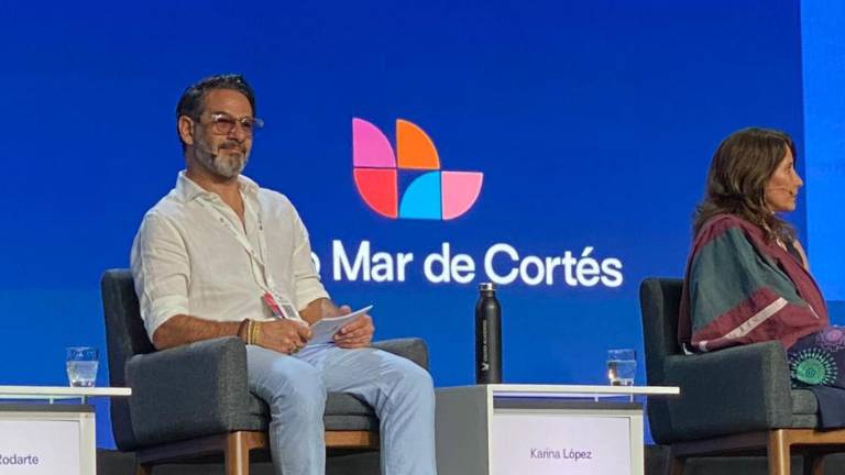 Miguel Rodarte alza la voz por el planeta en el Foro Mar de Cortés.