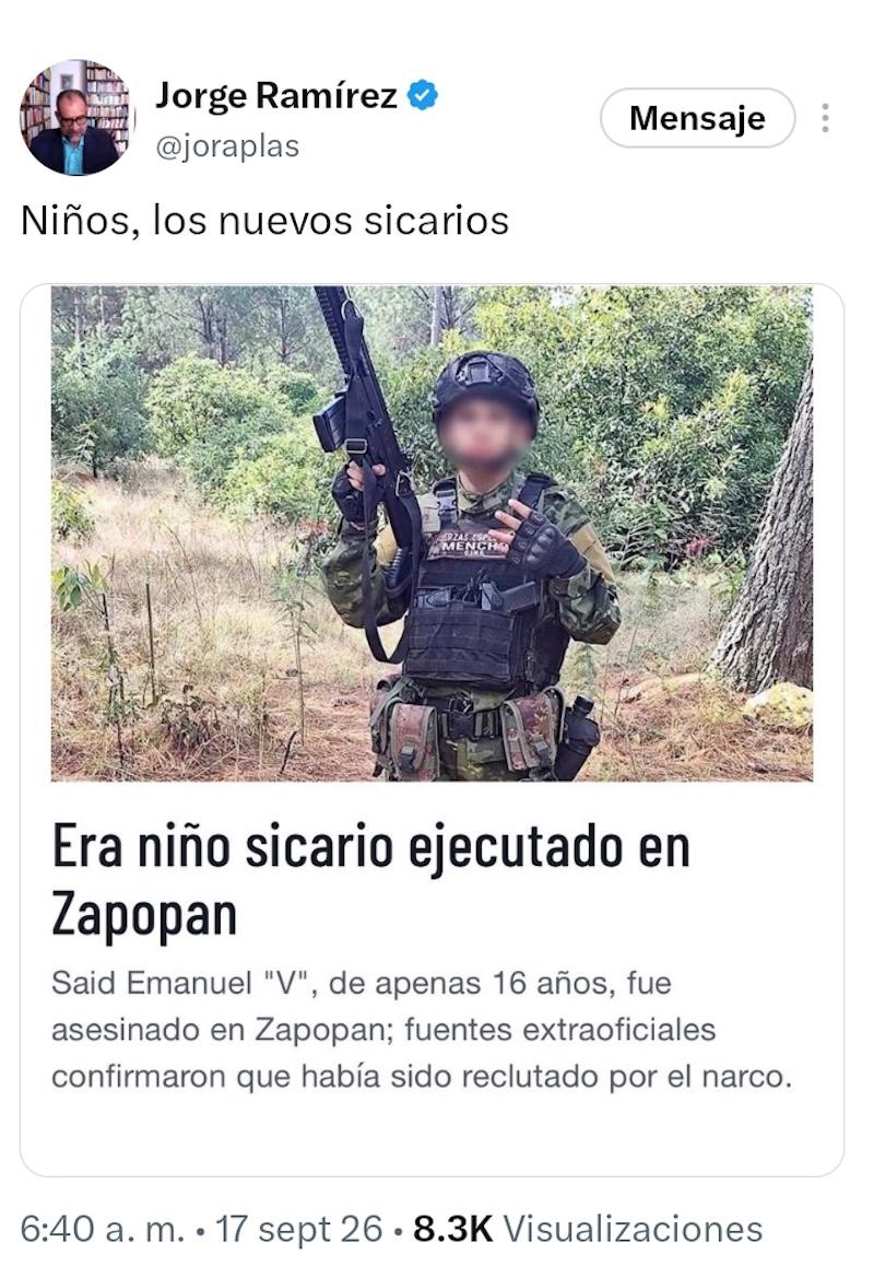 $!Said Emanuel no tenía ficha de búsqueda. Las autoridades investigan si fue víctima de reclutamiento forzado.