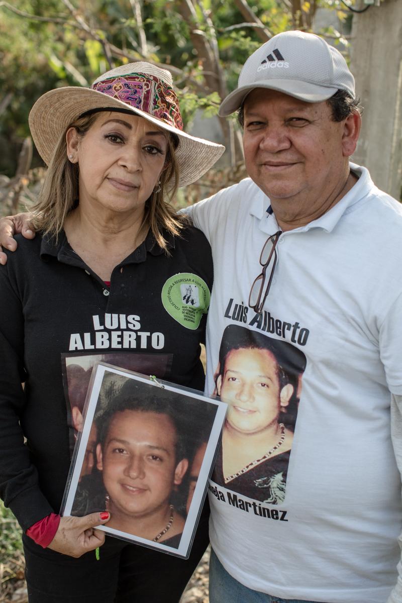 $!Noemí Martínez y Gerardo Calleja buscan desde hace más de 12 años a Luis Alberto.
