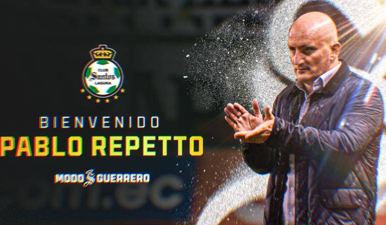 El uruguayo Pablo Repetto, nuevo entrenador de Santos