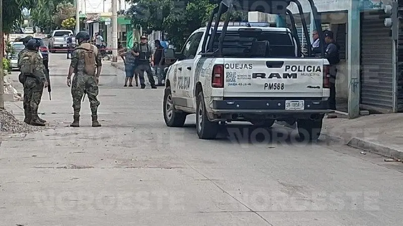 $!En la sala de su casa asesinan a balazos a vecino de Villa Unión