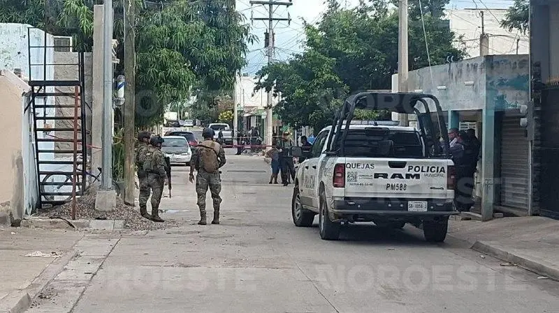 $!En la sala de su casa asesinan a balazos a vecino de Villa Unión