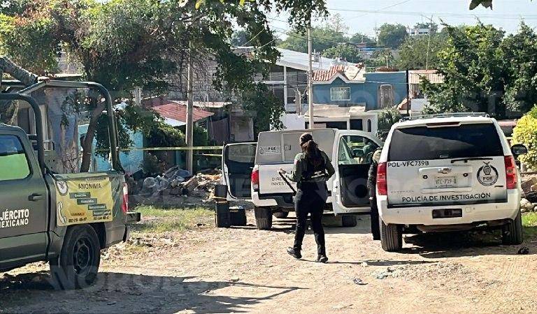 Asesinan a balazos a dos hombres en una vivienda de la colonia Díaz Ordaz, en Culiacán