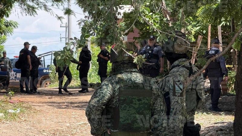 $!Balean a un hombre dentro de su domicilio en la colonia Presas del Valle, Mazatlán