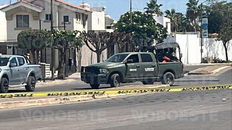 $!Joven es perseguido a tiros y resulta herido en Stanza Toscana, al norte de Culiacán