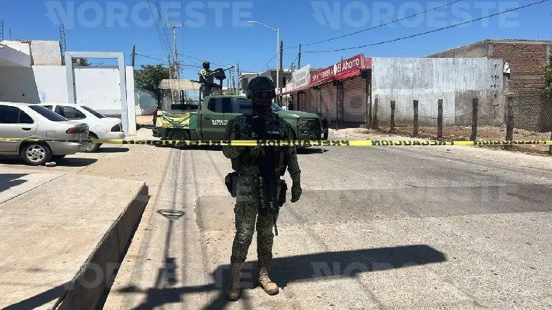 $!Asesinan a vendedor de carbón en la colonia Nueva Galaxia, al norte de Culiacán