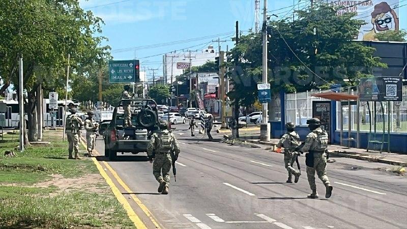 $!Ataque a la Guardia Nacional desata persecución en Culiacán; detienen a dos y aseguran una casa