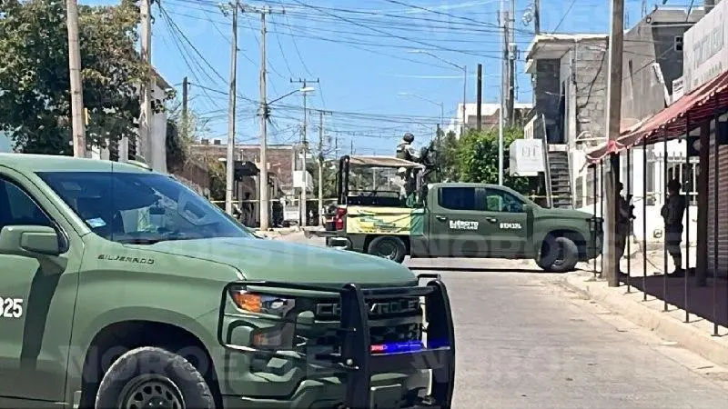 $!Asesinan a vendedor de carbón en la colonia Nueva Galaxia, al norte de Culiacán